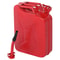 Green Steel Fuel Can Durable Gasoline Tank With Flexible Spout For Emergency Use 5