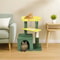 Indoor Cat Tree Tower With Scratching Post Toy Ball Cozy Condo Perfect For Play Rest 1