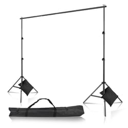 adjustable background support stand photography kit – professional video backdrop set for photography and filming