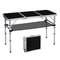 Portable Aluminum Folding Camping Table With Adjustable Height Perfect For Outdoor Adventures 1