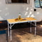 Portable Aluminum Folding Camping Table With Adjustable Height Perfect For Outdoor Adventures 3