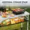 Portable Aluminum Folding Camping Table With Adjustable Height Perfect For Outdoor Adventures 7