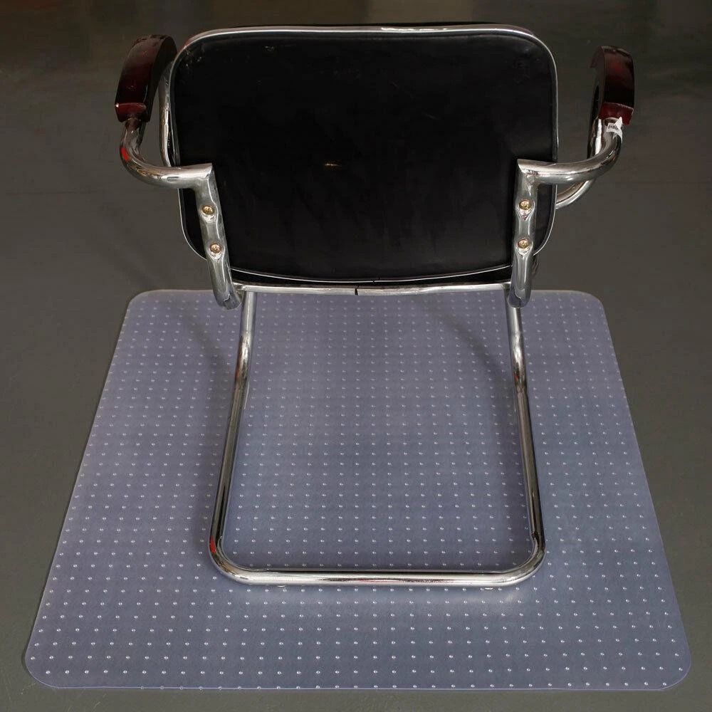 Office Chair Floor Mat For Carpet Protection Durable AntiSlip Transparent Mat With Nail Anchors 4