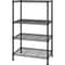Adjustable Steel Wire Shelving Rack For Small Space Corner Storage Metal Storage Solution 2