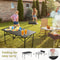 Folding Portable Camping Table Compact Carbon Steel Outdoor Picnic Table 6