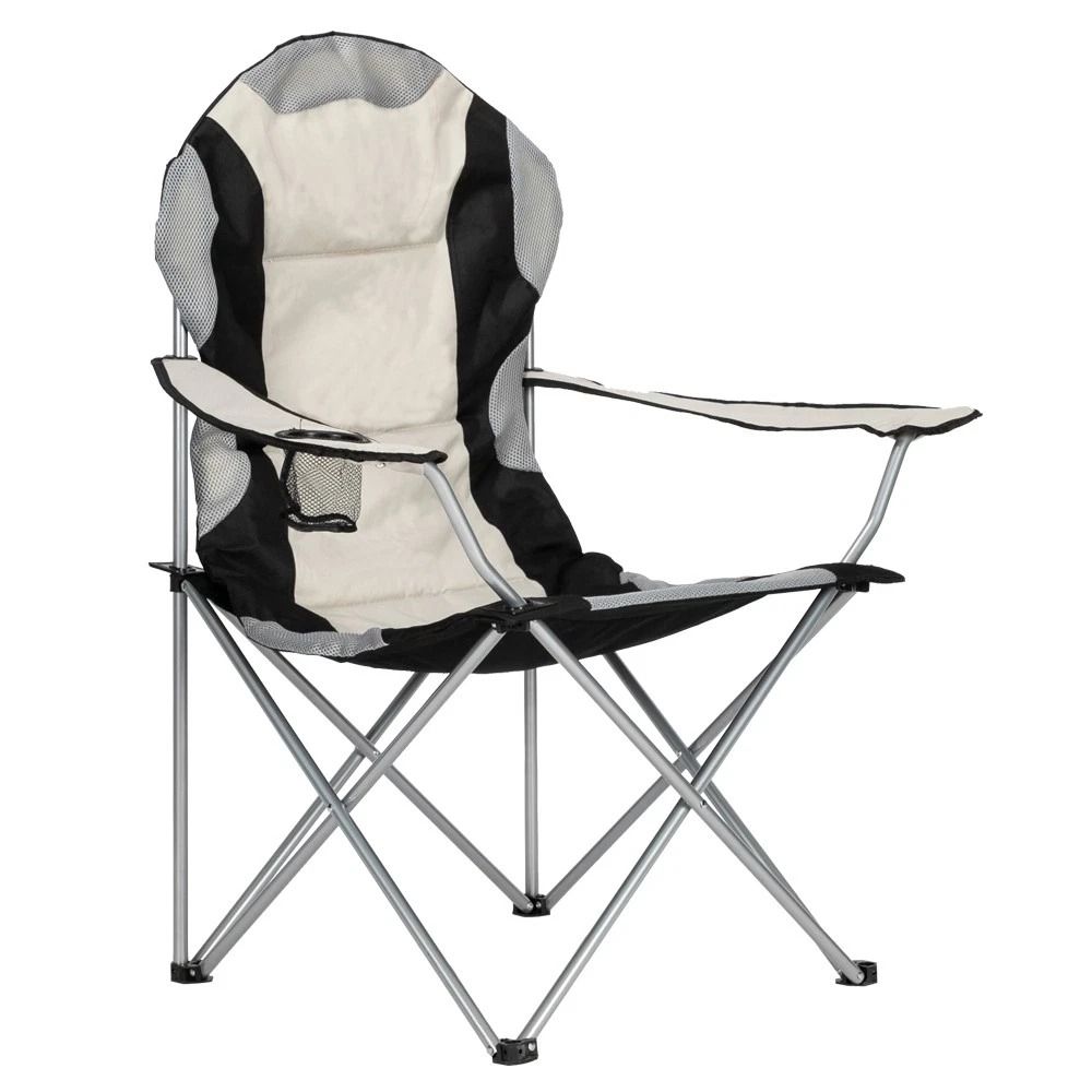 Garden Portable Camping Chair With Cup Holder Outdoor Folding Chair For Relaxation 6
