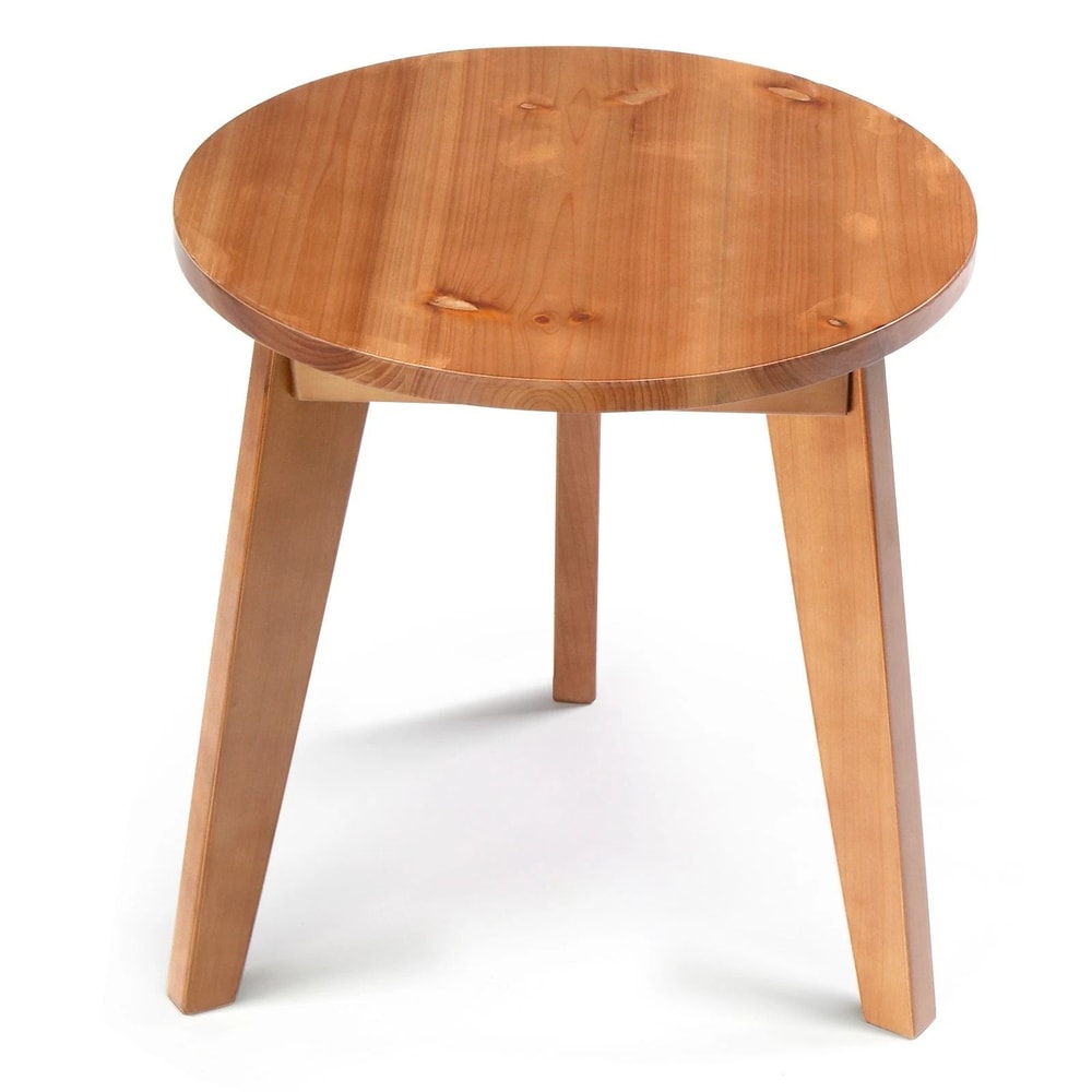 Portable Patio Side Coffee Table Compact Wood End Table For Indoor And Outdoor Use 1