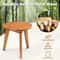 Portable Patio Side Coffee Table Compact Wood End Table For Indoor And Outdoor Use 5