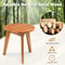 Portable Patio Side Coffee Table Compact Wood End Table For Indoor And Outdoor Use 5