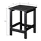 Outdoor Square Patio Deck Corner Table Stylish Garden Table With Adjustable Height For Decks And P 3