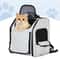 Expandable Outdoor Pet Backpack Carrier For Small Pets Comfortable Cat Dog Travel Bag With Ventil 8