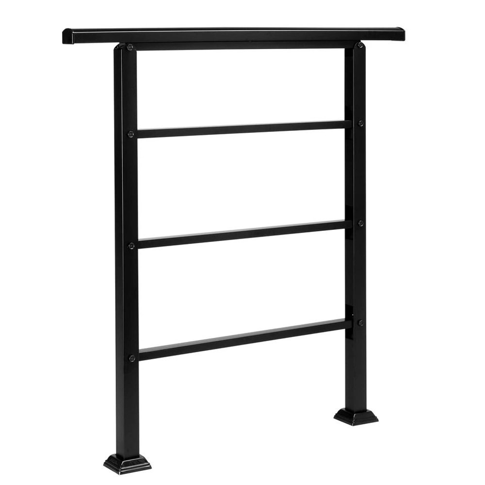 Adjustable Iron Handrail For Outdoor Steps Durable WeatherResistant Easy Installation 2