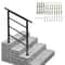 Adjustable Iron Handrail For Outdoor Steps Durable WeatherResistant Easy Installation 7