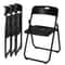 Heavy Duty Plastic Folding Chair With Reinforced Steel Frame Portable And WeatherResistant 6