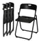 Heavy Duty Plastic Folding Chair With Reinforced Steel Frame Portable And WeatherResistant 6