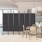 Folding Privacy Divider Room Wall Divider Portable Partition Screen For Bedroom Living Room Office 0