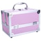 Aluminum Makeup And Jewelry Storage Box Cosmetic Button Lock Organizer For Travel 1