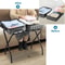 Foldable Metal Luggage Rack Stand For Guest Rooms Bedrooms 3