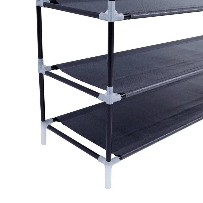 Stackable Stainless Steel Shoe Rack Storage Shelf 4