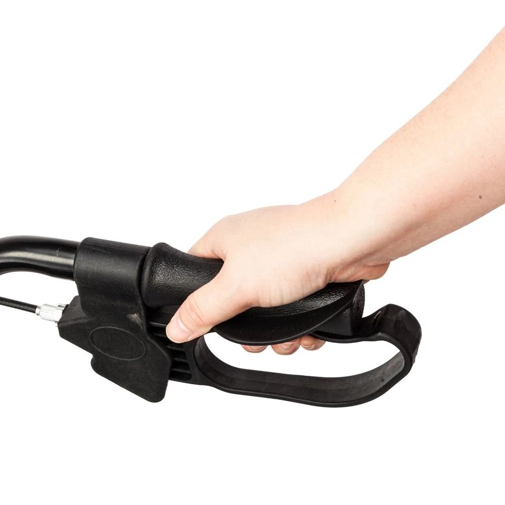 Lightweight Aluminum Rollator Walker With Curved Back Seat Adjustable Height 5