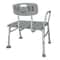 Wheelchair Shower Transfer Bench With Hand Rail Adjustable Bath Seat For Easy Mobility 2