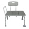Wheelchair Shower Transfer Bench With Hand Rail Adjustable Bath Seat For Easy Mobility 0