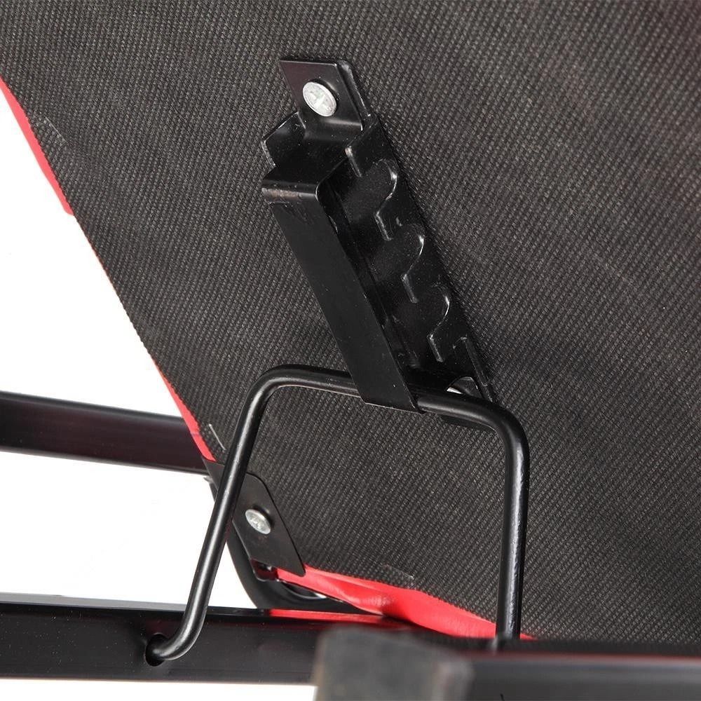 Adjustable Rolling Mechanic Creeper Seat With Cushion For Garage Shop Repair Work 2