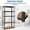 Heavy Duty Metal Shelving Unit Garage Storage Organizer For Home Office 7