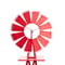 Metal Windmill For Yard Garden Decor WeatherResistant Outdoor Patio Windmill 1
