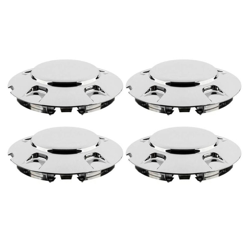 Chrome Hub Wheel Center Caps For Alloy Rim 4