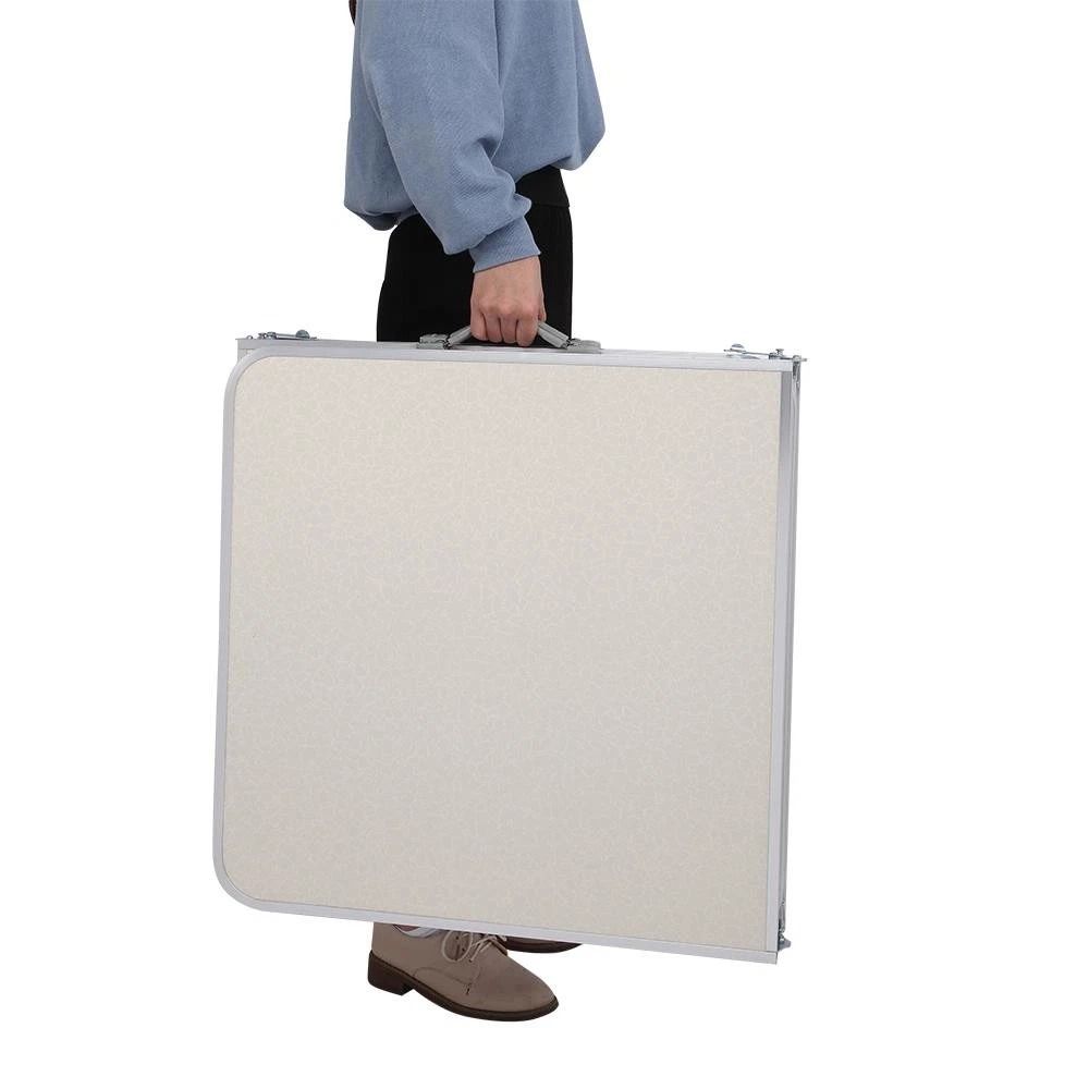 Portable Aluminum Alloy Folding Camping Table For Indoor Outdoor Use Compact Durable 2