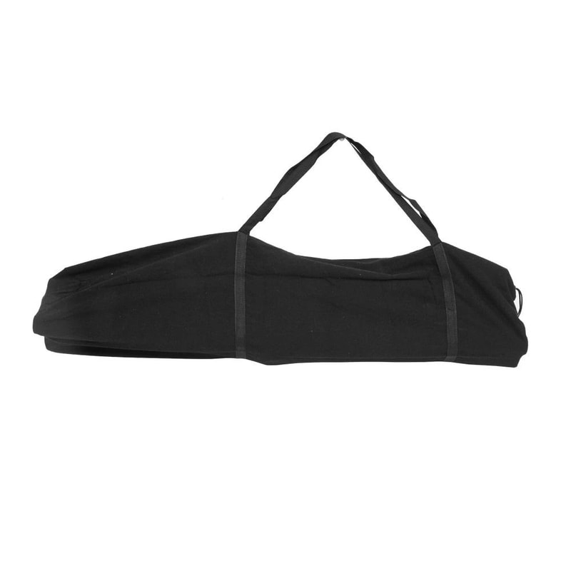 SpaceSaving Outdoor Hammock With Steel Stand Red Polyester Portable Carrying Case 3