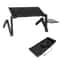 Adjustable Laptop Desk With Cooling Fan Folding Sofa Table Bed Tray Ergonomic PC Stand 1