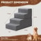 Foam Pet Stairs For Bed Or Couch Portable Detachable Versatile 0