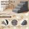 Foam Pet Stairs For Bed Or Couch Portable Detachable Versatile 4