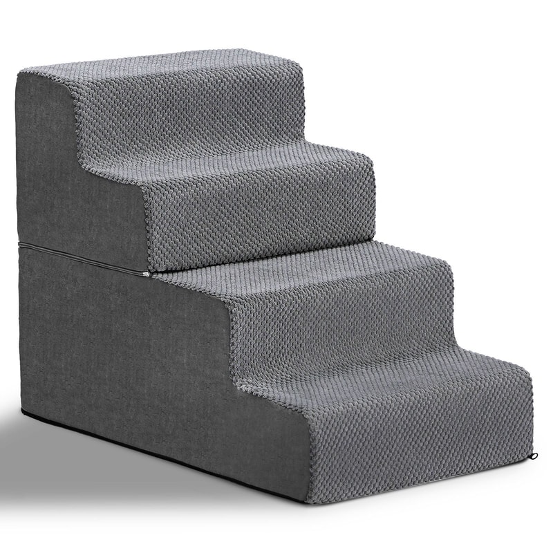 Foam Pet Stairs For Bed Or Couch Portable Detachable Versatile 6