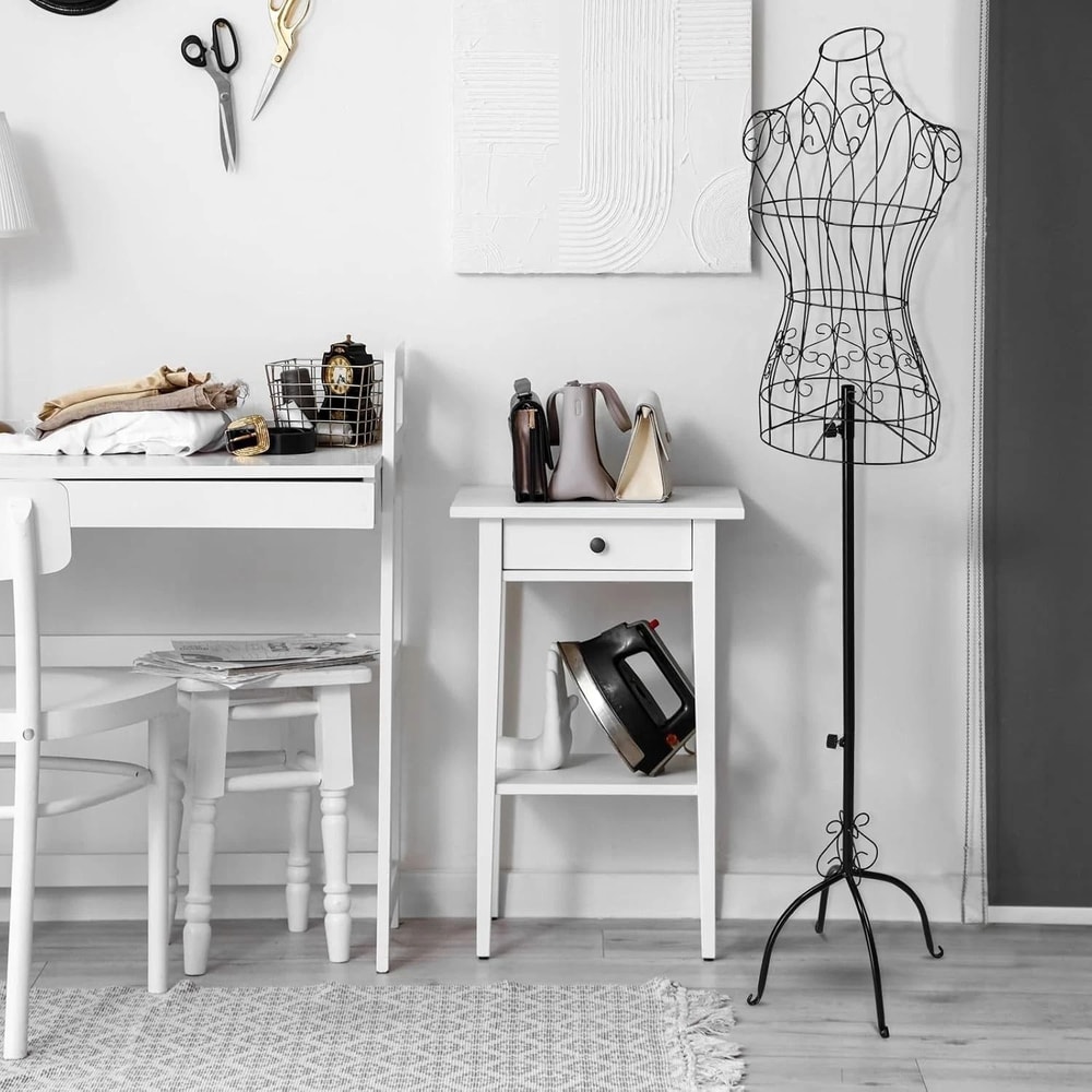 Wire Mannequin Female Metal Dress Form For Display Fashion Styling 0