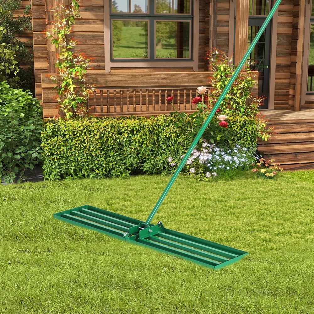 Heavy Duty Lawn Leveling Rake For Garden Golf Course Professional Tool For Perfect Lawn Smooth T
