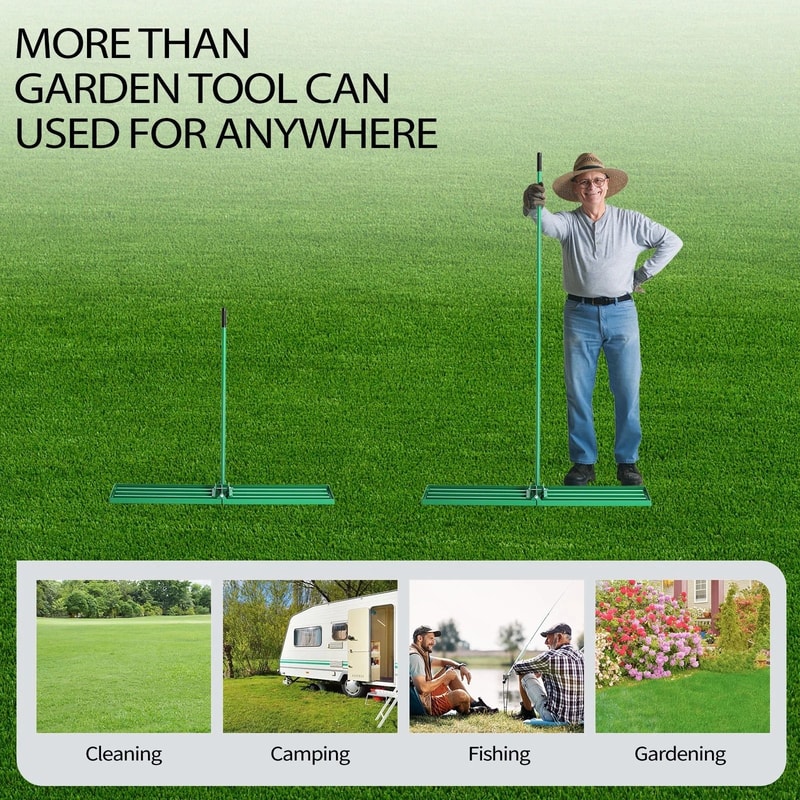 Heavy Duty Lawn Leveling Rake For Garden Golf Course Professional Tool For Perfect Lawn Smooth T