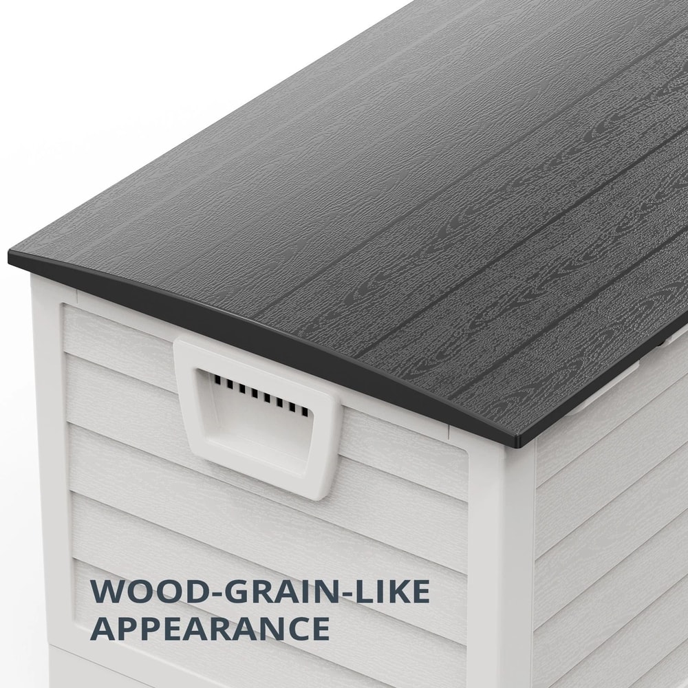 Portable Foldable Outdoor Storage Box With Wheels Fast Installation 2