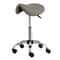 Adjustable Saddle Stool Rolling Chair Hydraulic Stylist Cutting Stool For Salon Office Use 0