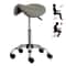 Adjustable Saddle Stool Rolling Chair Hydraulic Stylist Cutting Stool For Salon Office Use 2