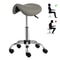 Adjustable Saddle Stool Rolling Chair Hydraulic Stylist Cutting Stool For Salon Office Use 2