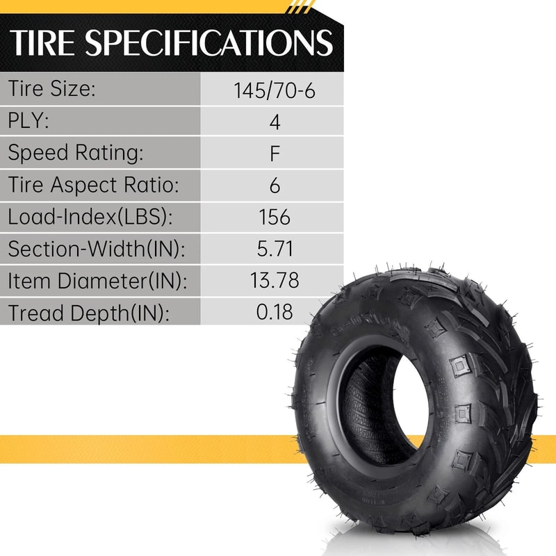 Rated Go Kart Tires Front And Rear 4