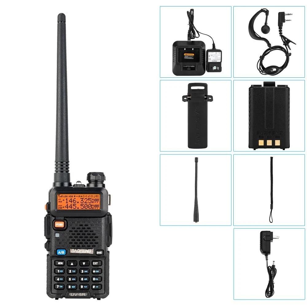 DualBand Walkie Talkie With FM Flashlight 6