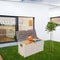Resistant Deck Box UV Resistant Garden Storage With Wheels For Outdoor Cushions And Tools 2