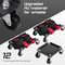 Snowmobile Dolly System Set HeavyDuty Straps For Easy Maneuvering 4