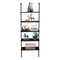 Modern Ladder Bookshelf Wall Mount Shelving Unit Sturdy Storage 2