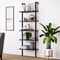 Modern Ladder Bookshelf Wall Mount Shelving Unit Sturdy Storage 0
