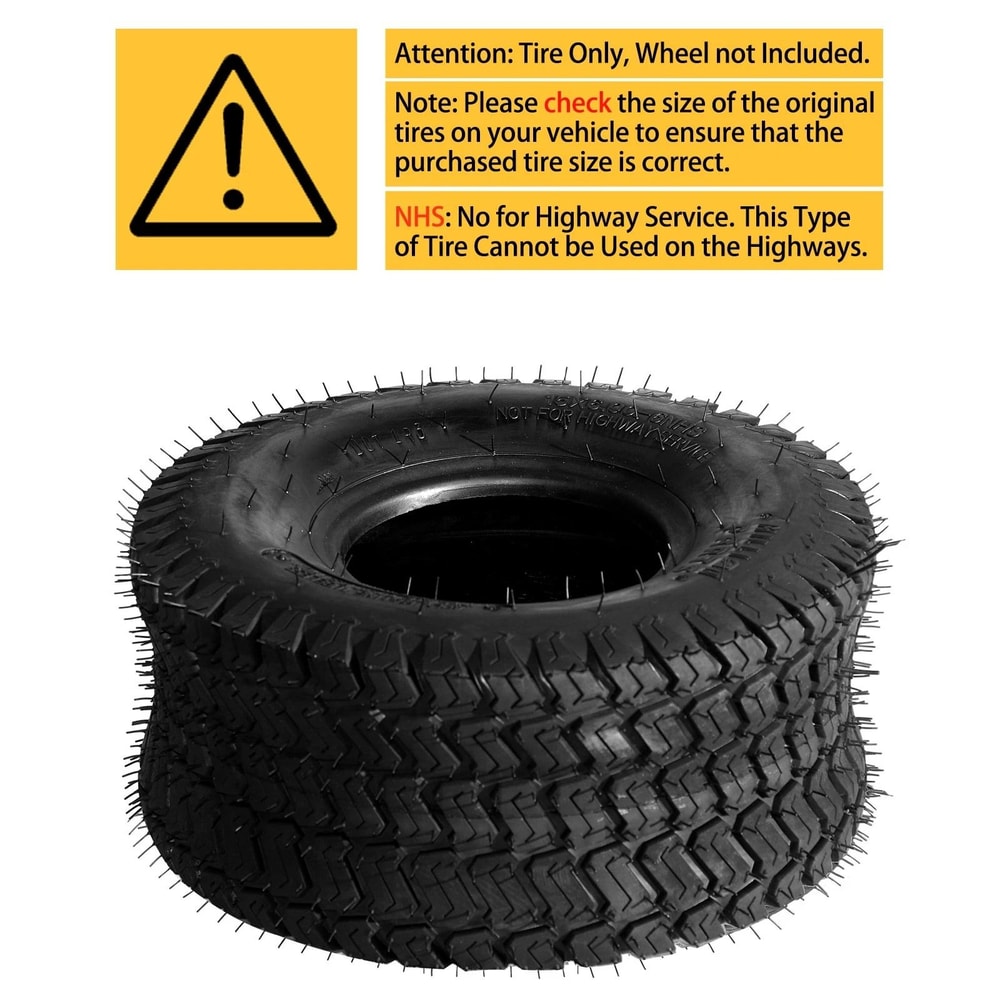 Riding Lawn Mower Garden Tractor Turf Tires 2